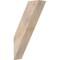 Ekena Millwork 5 1/2"W x 16"D x 28"H Traditional Smooth Knee Brace, Douglas Fir BRC06X16X28TRA00SDF - alternate 1